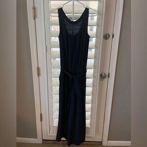 Splendid, black silk jumpsuit